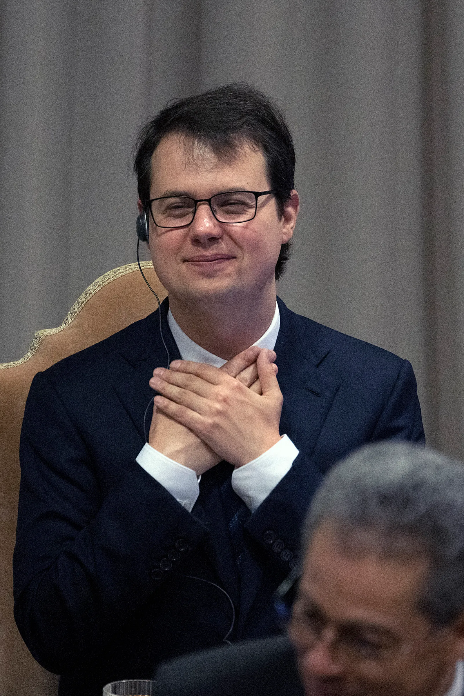 VATICAN CITY VATICAN MAY 25 Canadian billionaire businessman and machine learning researcher who cofounded Anthropic...